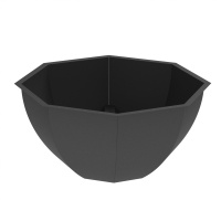 Банный чан 8 граней под самоотделку (Чёрный) Банный чан 8 граней под самоотделку (Чёрный)