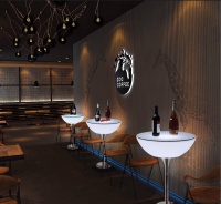 Комплект светящейся мебели Стол+2 стула V1 Комплект светящейся мебели Стол+2 стула V1